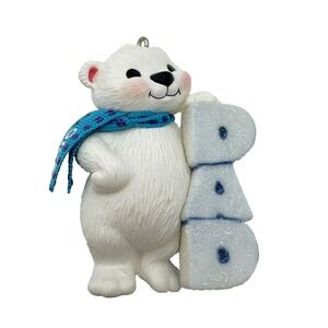 Hallmark Ornament: 2016 Dad, QGO1081, Polar Bear, No Box